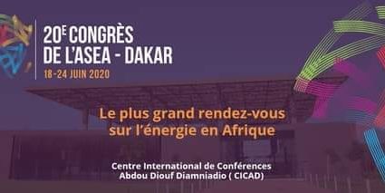 20e Congrès de l’Association des Sociétés d’Electricité d’Afrique (ASEA)à Dakar, »La nécessité de service public et la performance des sociétés africaines d’électricité « 