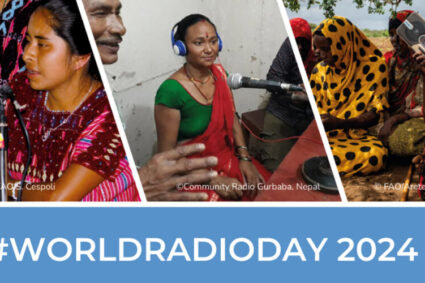 Pour célébrer la Journée mondiale de la radio 2024 ce mardi 13 février 2024  : le rôle essentiel de la radio dans la construction d’un avenir durable pour les communautés rurales du monde entier.