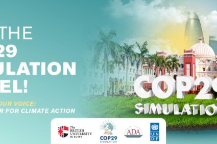 Simulation COP29, le sommet sur le climat des Nations unies: les étudiants sélectionnés sont financés pour le voyage au sommet sur le climat des Nations unies  à Bakou, en Azerbaïdjan, du 11 au 24 novembre 2024.