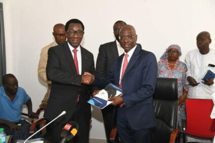 ANIPL , l’Association Nationale pour l’Intensification de la Production Laitière rencontre le ministre de l’Agriculture, de la Souveraineté Alimentaire et de l’Élevage :Une  collaboration essentielle  pour le développement durable du secteur laitier au Sénégal, un pilier central de notre souveraineté alimentaire.