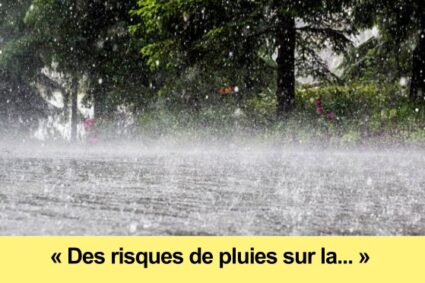 Des manifestations pluvio–orageuses sont annoncées  à  l’Est et au Sud  du pays  au courant de la journée au cours des prochaines 24 heures, en plus des  possibilités d’averses par endroits  dans certaines localités du Centre annonce le Bulletin Météo N°230 du 18  Août2024