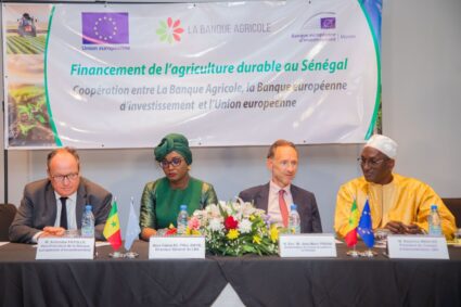 La Banque Agricole (LBA) et la Banque européenne d’investissement signent un accord de 30 millions d’euros pour appuyer l’investissement agricole et la finance climat du Sénégal