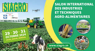 SIAGRO 2024 A DAKAR : 14e Salon international de l’agriculture d’Afrique de l’Ouest et du Centre, 29-31 octobre 2024, CICES, Dakar, Sénégal