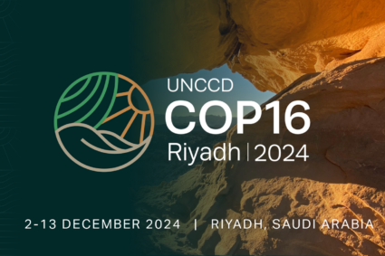 Convention des Nations Unies sur la lutte contre la désertification 16e session de la Conférence des Parties à la Convention des Nations Unies sur la lutte contre la désertification(CNULCD) au Boulevard Riyadh City, à Al Imam Saud Ibn Faysal Rd. Hittin, Riyad, Royaume d’Arabie Saoudite du 2 au 13 décembre 2024 : « Si les tendances actuelles se poursuivent, il faudra restaurer 1,5 milliard d’hectares de terres d’ici 2030 pour parvenir à un monde sans dégradation des terres. »