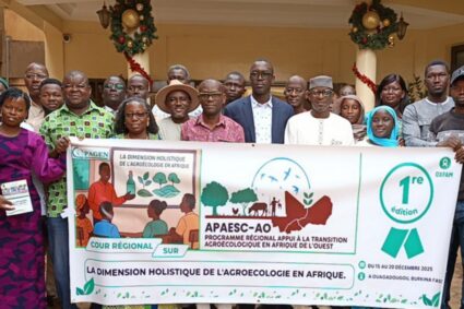 Ouagadougou abrite une formation sur le Cours Régionale de la Coalition pour la Protection du Patrimoine Génétique Africain (COPAGEN) sur « la dimension holistique de  l’Agroécologie en Afrique » du 15 au 20 Décembre 2025  à Ouagadougou au Burkina Faso