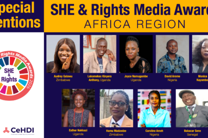SHE & Rights Media Awards 2026 ! Babacar Sene remporte pour la 3 éme fois consécutive la Mention Spéciale pour la région Afrique | Félicitations pour avoir remporté la Mention Spéciale pour la région Afrique |