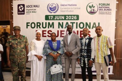 Journée internationale de lutte contre la désertification et la sécheresse ce 17 Juin :l’Association pour le Développement de la Culture Entrepreneuriale au Mali (ADCE Mali) mobilise la jeunesse autour de la résilience des terres et de la migration climatique à Bamako au Mali en présence du Point Focal de l&rsquo;UNCCD/Mali.
