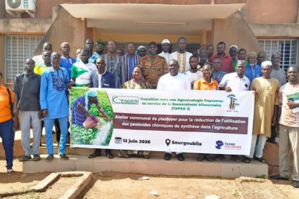 Coalition pour la Protection du Patrimoine Génétique Africain (COPAGEN Burkina) : les acteurs locaux de Sourgoubila mobilisés contre l&rsquo;utilisation des pesticides chimiques de synthèse.