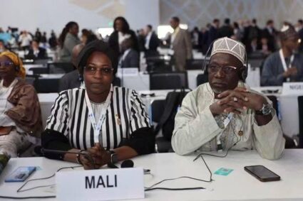 COP17 à Oulan-Bator : » pour  Mme Doumbia Mariam Tangara, ministre chargée de l’Environnement du Mali, » la restauration des terres doit ainsi être considérée non pas comme une simple dépense environnementale, mais comme un investissement productif, « 