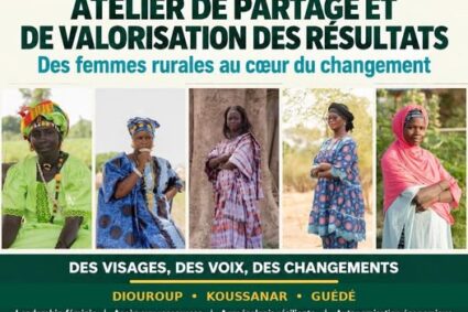 EGALE-AO / Enda Pronat  : les femmes rurales au cœur des transformations  pour des territoires.durables et inclusifs.