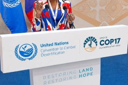COP17 à Oulan-Bator : Amazone Aïcha porte la voix des femmes maliennes pour la justice foncière et climatique .