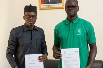 Bignona le Conseil départemental et la start-up sociale Eco From Africa, de Bignona: Un partenariat  qui  renforce Clément Sambou engagé dans l&rsquo;action au service du développement.